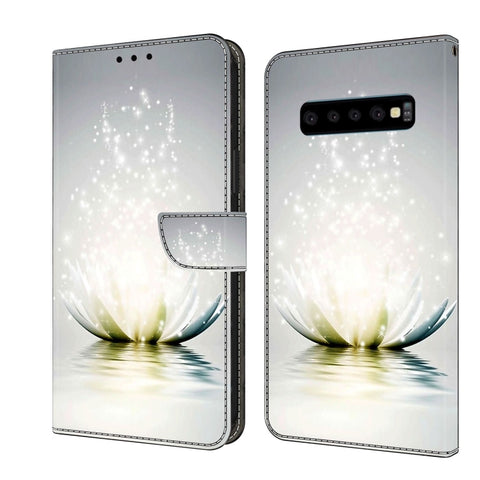 Crystal 3D Shockproof Protective Leather Phone Case, For Samsung Galaxy S10, For Samsung Galaxy S9+
