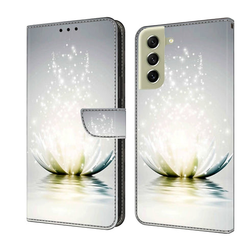 Crystal 3D Shockproof Protective Leather Phone Case, For Samsung Galaxy A22 5G, For Samsung Galaxy S21 FE 5G