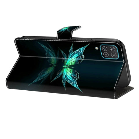 Crystal 3D Shockproof Protective Leather Phone Case, For Samsung Galaxy S22 Ultra, For Samsung Galaxy S22+