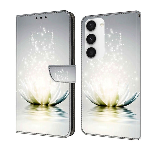 Crystal 3D Shockproof Protective Leather Phone Case, For Samsung Galaxy S23 Ultra, For Samsung Galaxy S23