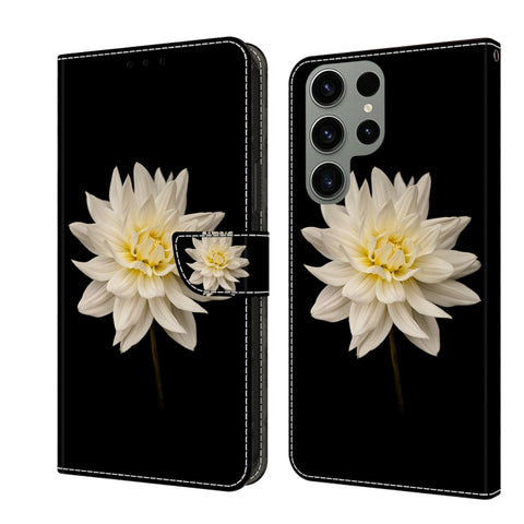 Crystal 3D Shockproof Protective Leather Phone Case, For Samsung Galaxy S23 Ultra, For Samsung Galaxy S23