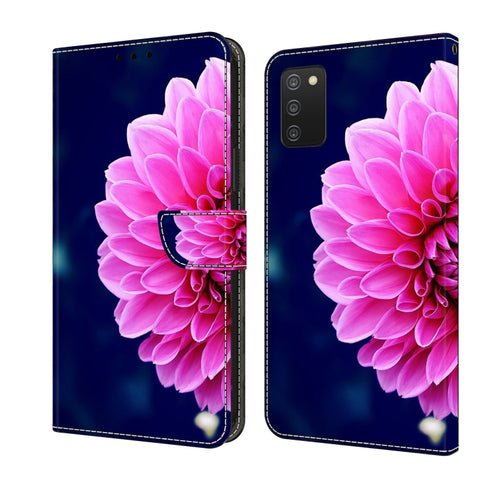 Crystal 3D Shockproof Protective Leather Phone Case, For Samsung Galaxy A53, For Samsung Galaxy A03s