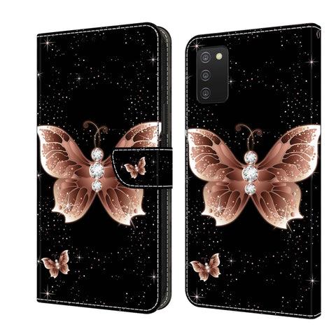 Crystal 3D Shockproof Protective Leather Phone Case, For Samsung Galaxy A53, For Samsung Galaxy A03s