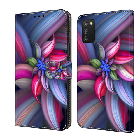 Crystal 3D Shockproof Protective Leather Phone Case, For Samsung Galaxy A53, For Samsung Galaxy A03s