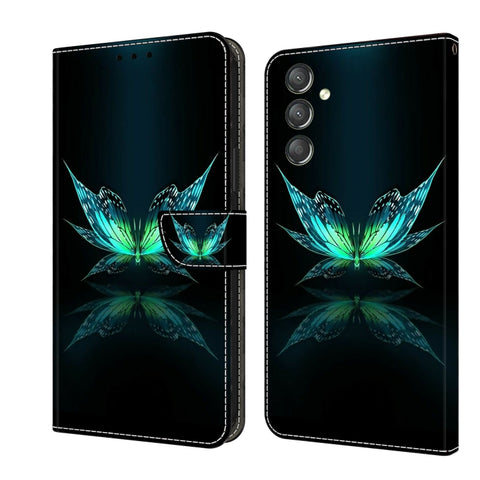 Crystal 3D Shockproof Protective Leather Phone Case, For Samsung Galaxy A14 4G / 5G, For Samsung Galaxy A24