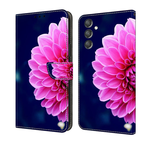 Crystal 3D Shockproof Protective Leather Phone Case, For Samsung Galaxy A14 4G / 5G, For Samsung Galaxy A24