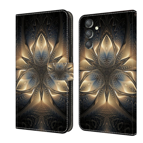 Crystal 3D Shockproof Protective Leather Phone Case, For Samsung Galaxy A14 4G / 5G, For Samsung Galaxy A24