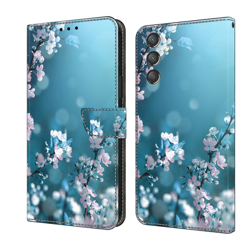 Crystal 3D Shockproof Protective Leather Phone Case, For Samsung Galaxy A14 4G / 5G, For Samsung Galaxy A24