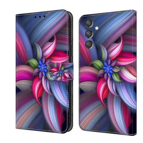 Crystal 3D Shockproof Protective Leather Phone Case, For Samsung Galaxy A14 4G / 5G, For Samsung Galaxy A24