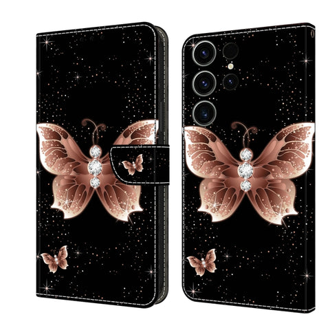 Crystal 3D Shockproof Protective Leather Phone Case, For Samsung Galaxy A23 5G, For Samsung Galaxy S23 FE 5G