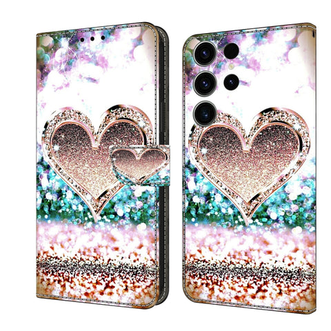 Crystal 3D Shockproof Protective Leather Phone Case, For Samsung Galaxy A23 5G, For Samsung Galaxy S23 FE 5G