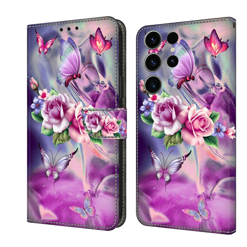Crystal 3D Shockproof Protective Leather Phone Case, For Samsung Galaxy A23 5G, For Samsung Galaxy S23 FE 5G