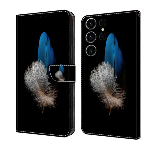 Crystal 3D Shockproof Protective Leather Phone Case, For Samsung Galaxy A23 5G, For Samsung Galaxy S23 FE 5G