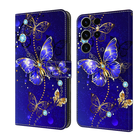 Crystal 3D Shockproof Protective Leather Phone Case, For Samsung Galaxy A23 5G, For Samsung Galaxy S23 FE 5G