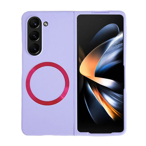 Skin Feel Magsafe Magnetic Shockproof PC Phone Case, For Samsung Galaxy Z Fold5, For Samsung Galaxy Z Flip5