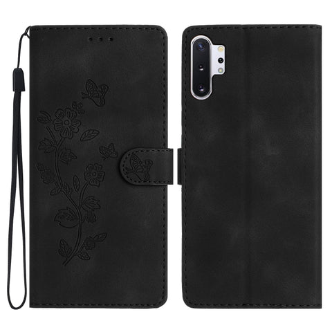 Flower Butterfly Embossing Pattern Leather Phone Case, For Samsung Galaxy A71 4G, For Samsung Galaxy A51 4G, For Samsung Galaxy A20s, For Samsung Galaxy Note10, For Samsung Galaxy Note10+, For Samsung Galaxy A20e, For Samsung Galaxy A70                ...