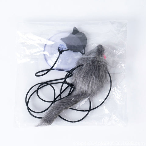 Hanging Door Retractable Cat Teaser Stick Pet Toy