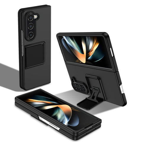 Three-dimensional Folding Holder PC Phone Case, For Galaxy Z Fold8 5G, For Galaxy Z Fold8 Ultra 5G, For Galaxy Z Flip8 5G, For Galaxy Z Fold7 5G, For Galaxy Z Flip7 5G, For Samsung Galaxy Z Flip6 5G, For Samsung Galaxy Z Fold6 5G                       ...