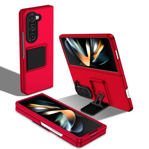 Three-dimensional Folding Holder PC Phone Case, For Galaxy Z Fold8 5G, For Galaxy Z Fold8 Ultra 5G, For Galaxy Z Flip8 5G, For Galaxy Z Fold7 5G, For Galaxy Z Flip7 5G, For Samsung Galaxy Z Flip6 5G, For Samsung Galaxy Z Fold6 5G                       ...