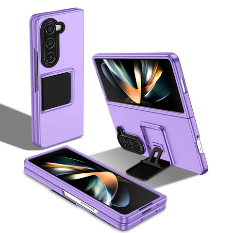 Three-dimensional Folding Holder PC Phone Case, For Galaxy Z Fold8 5G, For Galaxy Z Fold8 Ultra 5G, For Galaxy Z Flip8 5G, For Galaxy Z Fold7 5G, For Galaxy Z Flip7 5G, For Samsung Galaxy Z Flip6 5G, For Samsung Galaxy Z Fold6 5G                       ...