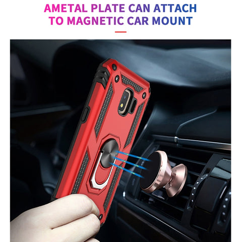 Shockproof TPU + PC Protective Case with 360 Degree Rotating Holder, For Samsung Galaxy J2 Core, For Samsung Galaxy M31