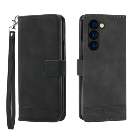 Dierfeng Dream Line TPU + PU Leather Phone Case, For Samsung Galaxy Z Flip6 / Flip7 FE, For Samsung Galaxy Z Fold6, For Samsung Galaxy Z Fold5, For Samsung Galaxy Z Flip5