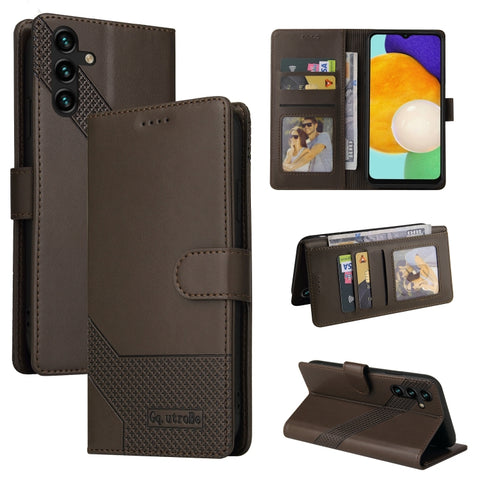 GQUTROBE Skin Feel Magnetic Leather Phone Case, For Samsung Galaxy A54 5G, For Samsung Galaxy A14 5G