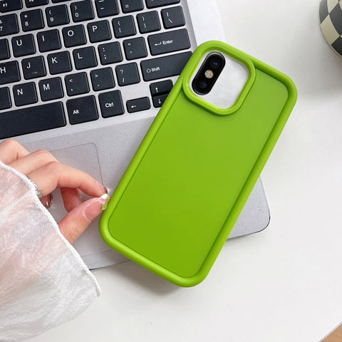 Shockproof Frame Frosted TPU Phone Case, For iPhone X / XS, For iPhone XR, For iPhone XS Max, For iPhone 8 Plus / 7 Plus