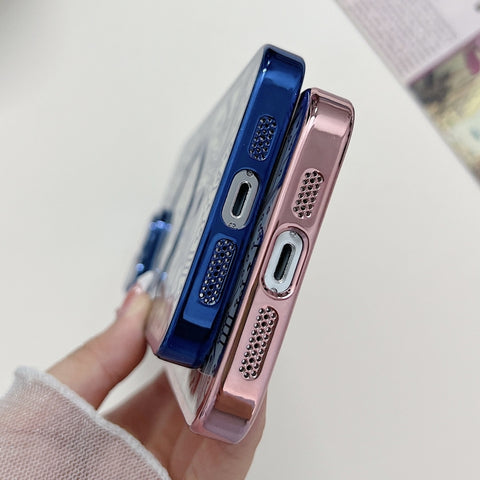 Electroplated Circuit Board Pattern MagSafe Phone Case, For iPhone 13, For iPhone 12, For iPhone 12 Pro Max, For iPhone 12 Pro, For iPhone 11 Pro Max, For iPhone 11
