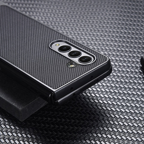 Nylon Cloth Texture Shockproof PC+TPU Phone Case, For Samsung Galaxy Z Fold5
