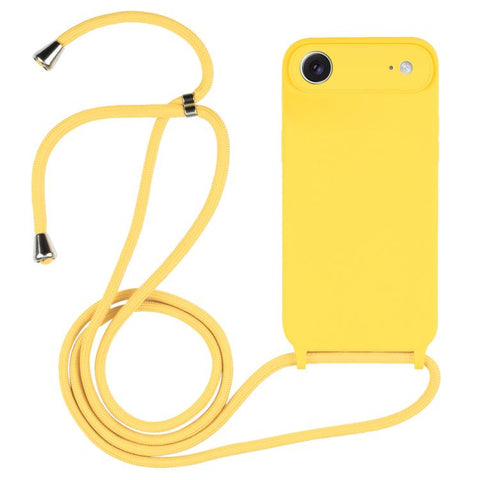 Crossbody Lanyard Liquid Silicone Case, For iPhone 17 Pro Max, For iPhone 17 Pro, For iPhone 17, For iPhone Air