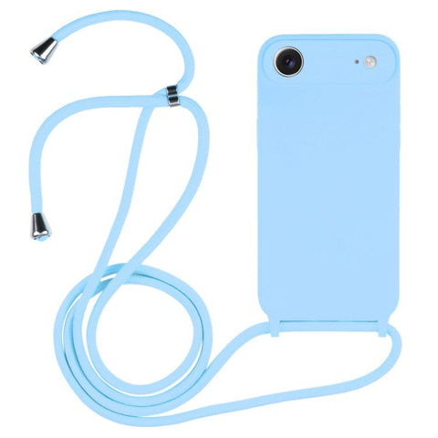 Crossbody Lanyard Liquid Silicone Case, For iPhone 17 Pro Max, For iPhone 17 Pro, For iPhone 17, For iPhone Air