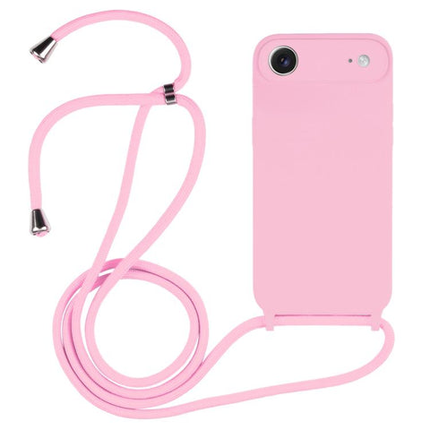 Crossbody Lanyard Liquid Silicone Case, For iPhone 17 Pro Max, For iPhone 17 Pro, For iPhone 17, For iPhone Air