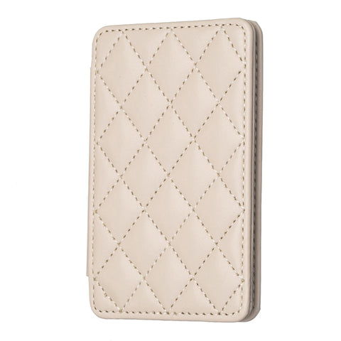 BFK05 Rhombus Pattern Card Bag Mobile Phone Back Sticker