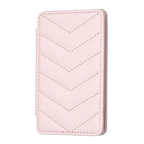 BFK02 Wave Pattern Card Bag Mobile Phone Back Sticker