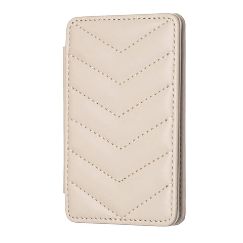 BFK02 Wave Pattern Card Bag Mobile Phone Back Sticker