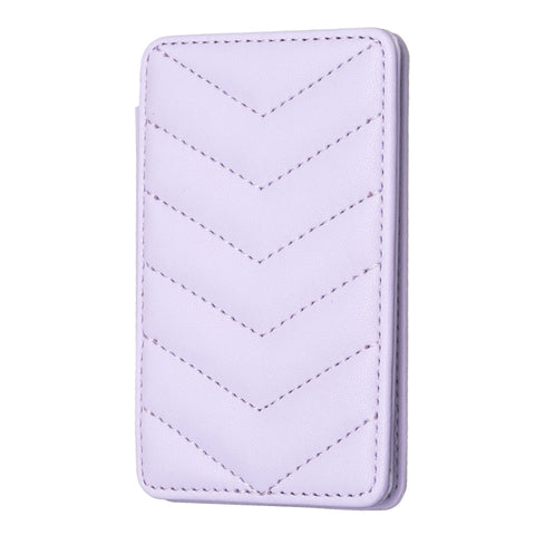 BFK02 Wave Pattern Card Bag Mobile Phone Back Sticker