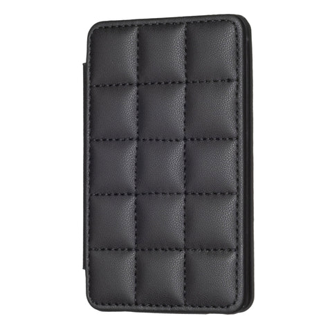 BFK01 Grid Pattern Card Bag Mobile Phone Back Sticker