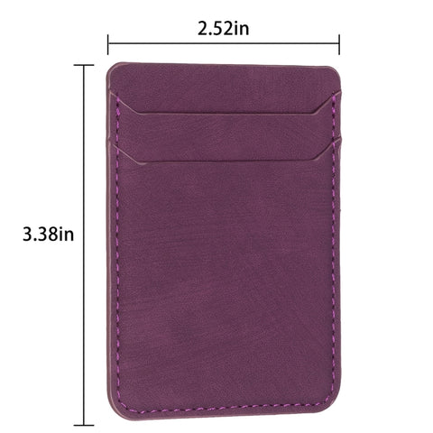 BFK13 Frosted Card Bag Mobile Phone Back Sticker