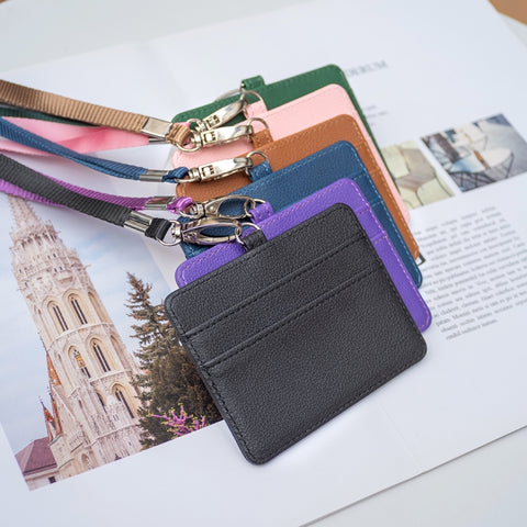 BFK14 Horizontal ID Card Bag with Lanyard