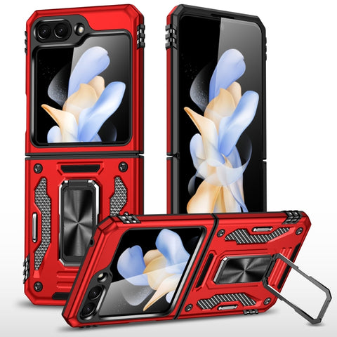Armor PC + TPU Camera Shield Phone Case, For Samsung Galaxy Z Fold5 5G, For Samsung Galaxy Z Flip5 5G