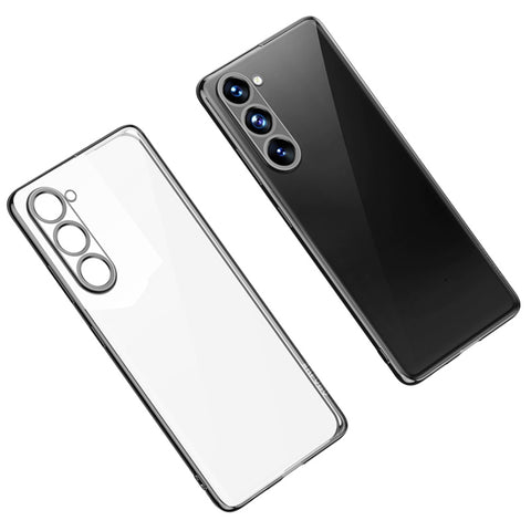SULADA Shockproof Plating TPU Transparent Phone Case, For Samsung Galaxy S23 Ultra 5G, For Samsung Galaxy S23 5G