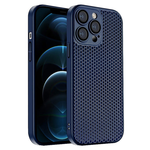 Honeycomb Radiating PC Phone Case, For iPhone 13, For iPhone 12, For iPhone 12 Pro Max, For iPhone 12 Pro, For iPhone 11 Pro Max, For iPhone 11