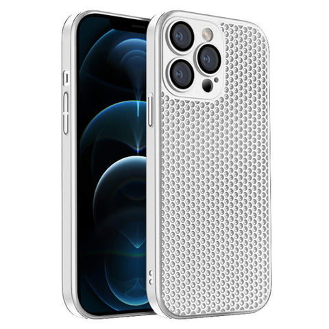 Honeycomb Radiating PC Phone Case, For iPhone 13, For iPhone 12, For iPhone 12 Pro Max, For iPhone 12 Pro, For iPhone 11 Pro Max, For iPhone 11