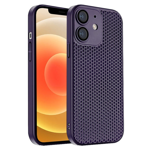 Honeycomb Radiating PC Phone Case, For iPhone 13, For iPhone 12, For iPhone 12 Pro Max, For iPhone 12 Pro, For iPhone 11 Pro Max, For iPhone 11