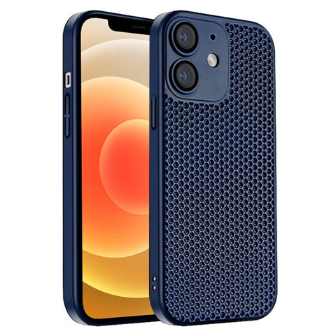 Honeycomb Radiating PC Phone Case, For iPhone 13, For iPhone 12, For iPhone 12 Pro Max, For iPhone 12 Pro, For iPhone 11 Pro Max, For iPhone 11