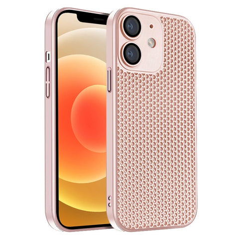 Honeycomb Radiating PC Phone Case, For iPhone 13, For iPhone 12, For iPhone 12 Pro Max, For iPhone 12 Pro, For iPhone 11 Pro Max, For iPhone 11