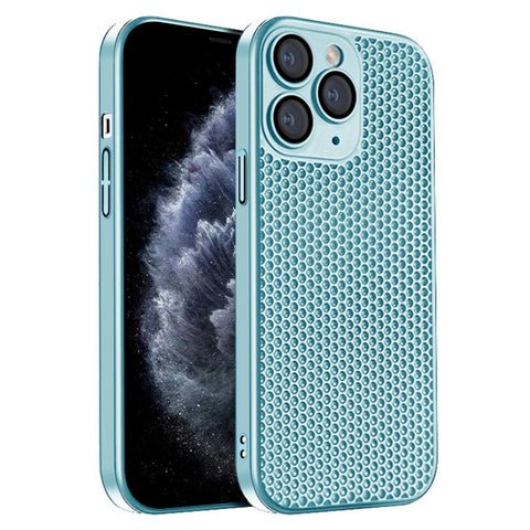 Honeycomb Radiating PC Phone Case, For iPhone 13, For iPhone 12, For iPhone 12 Pro Max, For iPhone 12 Pro, For iPhone 11 Pro Max, For iPhone 11