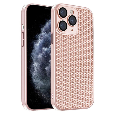 Honeycomb Radiating PC Phone Case, For iPhone 13, For iPhone 12, For iPhone 12 Pro Max, For iPhone 12 Pro, For iPhone 11 Pro Max, For iPhone 11