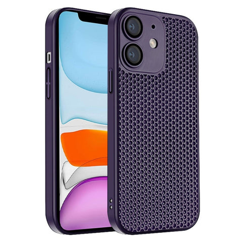 Honeycomb Radiating PC Phone Case, For iPhone 13, For iPhone 12, For iPhone 12 Pro Max, For iPhone 12 Pro, For iPhone 11 Pro Max, For iPhone 11